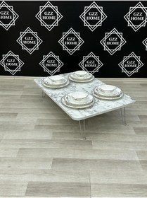 Resim GZZ 60-90 KATLANABİLİR AYAKLI YER SOFRASI OYUN MASASI 