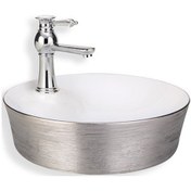 Resim Lena E-5002G Tezgah Üstü Porselen Lavabo 