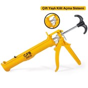 Resim GFB Silikon Tabancası Profesyonel Döküm 