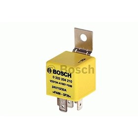 Resim Bosch 24V Röle 5 Uçlu Sarı Çift Platin 87A N11.74 