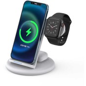 Resim Wiwu Power Air 3 in 1 Kablosuz Şarj Standı iPhone & Airpods & Apple Watch Uyumlu Wireless Şarj İstasyonu 