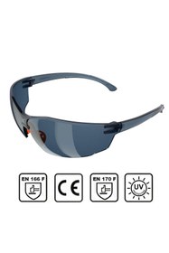 Resim Badem10 Bisiklet Güneş Gözlüğü Uv Korumalı Silikon Burunlu Bisikletçi Koruyucu Gözlük Füme 