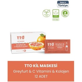 Resim Tto Thermal Kil Maskesi Greyfurt & C Vitamini 