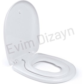 Resim AQUA BAGNO Çocuk Adaptörlü Klozet Kapağı 