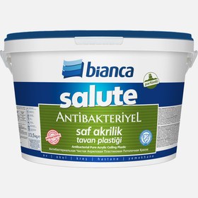 Resim Bianca 3,5 KG Salute Mat Tavan Saf Akrilik Antibakteriyel Boya Beyaz 