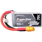 Resim Power-Xtra PX1600XT 14.8V 4S1P 1600 mAh (70C) Li-Polymer Pil 