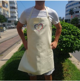 Resim Kişiye Özel Nakışlı Mutfak Önlüğü 