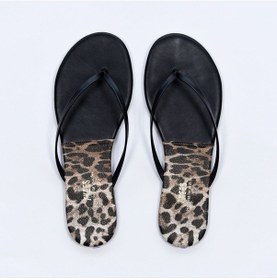 Resim Kadın Leopar Iı/siyah Parmak Arası Terlik Leopar Iı/siyah Leopar - Siyah 