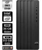 Resim HP PRO TOWER 290 G9 E6D3A1EA132 i3 12100 36GB RAM 512GB SSD W11P MASAÜSTÜ BİLGİSAYAR 