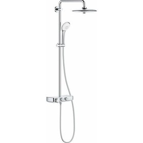 Resim Grohe Euphoria SmartControl System 260 Mono Duvara Monte Termostatik Bataryalı Duş Sistemi - 26509000 