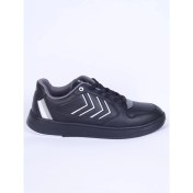 Resim Hummel 900342-2042 Hml Tigra Siyah-Siyah Erkek Spor Ayakkabı 