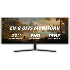 Resim Dahua B201S 27" 100Hz 5ms Fullhd IPS LED Ev & Ofis Monitör DHI-LM27-B201S 