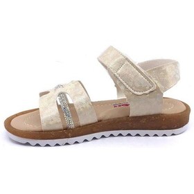 Resim Arzen 4217 Simli Taşlı Kız Çocuk Bebe Sandalet Ayakkabı 001 