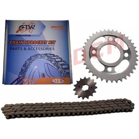 Resim Sevenkardeşler 125Cg Model Ön-Arka Dişli Zincir Set 102L 38-15T T 