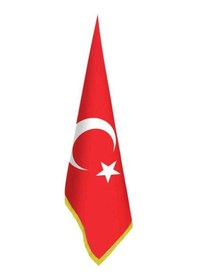 Resim Türk Bayrağı -ofis-makam-toplantı Odaları - Saçaklı Makam Bayrağı 1 