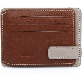 Resim Gönderi(R) Gön Hakiki Deri Unisex Kartlık 06521-Taba-S Taba 