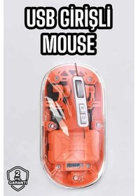Resim Diğer Sessiz Kablosuz Usb Girişli Mouse Fare Yüksek Performanslı 