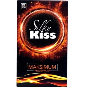 Resim Silky Kiss Maximum Tırtıklı ve Benekli Prezervatif 