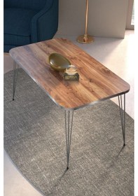 Resim Uslucan Alışveriş Zigon Sehpa Kr Ve Orta Sehpa Kr Set Gümüş Ceviz Tel Çok Renkli 