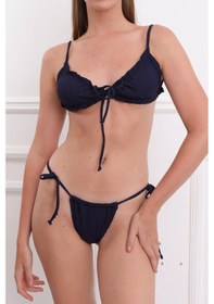 Resim Nova Vera Rompetta Bikini - Lacivert Lacivert 