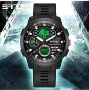 Resim Oldfriend Sanda Erkek Gece Işıklı Çok Fonksiyonlu Şok Alarmlı Spor Saati Kırmızı Diğer 