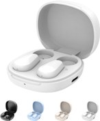 Resim OVLENG Bluetooth kulaklık, W11, HiFi stereo kablosuz kulaklık, kulak içi ENC gürültü azaltma, kablosuz kulaklık, mini Bluetooth kulaklık, beyaz 
