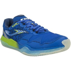Resim Joma Tpoıs2604ac Point Toprak & Sert Kort Erkek Tenis Ayakkabısı Mavi / Lime Yeşili Lacivert 