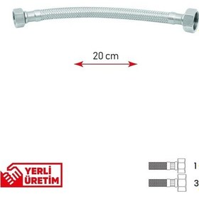 Resim Bağlantı Hortumu 1/2' ' -3/4' 20 Cm 