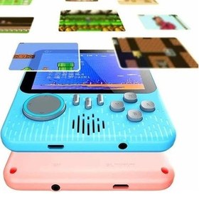 Resim 3.5 İnç Mini Atari Taşınabilir Oyun Konsolu 666 Adet Retro Oyun 