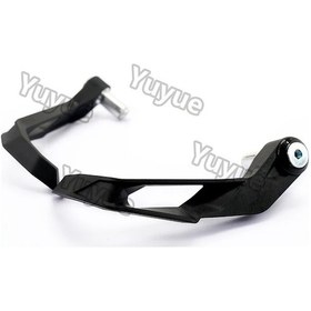 Resim Hightower Motorcycle Modifiye Bullhorn Koruma Ve Dekorasyon Siyah El Koruma 