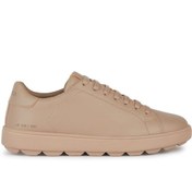 Resim Geox Kadın Bej Spherica Ecub-1 Bağcıklı Deri Sneaker D45web00085c8191 