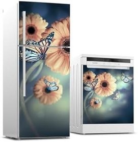 Resim Buzdolabı Ve Bulaşık Makinesi Takım Sticker 0168 