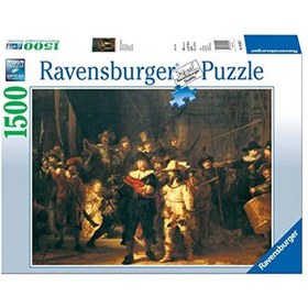 Resim Ravensburger 1500 Puzzle Parça Puzzle Gece Bekçileri RA 162055 