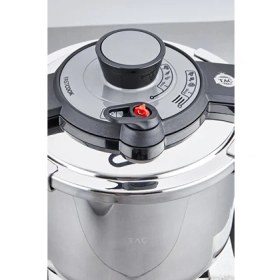 Resim Taç 2'li Fastcook Düdüklü Tencere Seti4- 6lt 