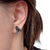 Resim 2 adet Cadılar Bayramı Mini Sivrisinek Küpe - Gerçekçi Reçine Böcek Tasarımı, Kostüm Partileri ve Temalı Etkinlikler için Quirky Soyut Minimalist Başlık, Sadece Kuru Temizleme, Güç Gerektirmez, Cadılar Bayramı Aksesuarları | Quirky Küpeler | Detaylı El Sanatları, Cadılar Bayramı Süsleri 