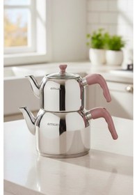 Resim Emsan Amelia Maxi Çaydanlık Takımı Pembe 1.50 - 2.75 Lt. Pembe 