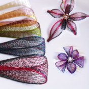 Resim Canlı Renkli Metal Tel Örgüsü DIY El Sanatları İçin - Yüksek Dayanıklı Elektrokaplama Bakır Tel, Ev Dekoru, Yaratıcı Sanatlar ve Sanatsal Dokuma İçin İdeal, Dekoratif Tel | Sanatsal El Sanatları Tel | Yüksek Dayanıklı Tel, El Sanatları İçin Tel 