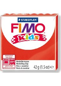 Resim Staedtler Fimo Kids 2 Red Modelleme Kili 42 Gr. 