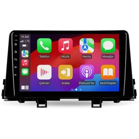 Resim Kia Picanto Araç Multimedya Android Ekran Carplay Double Teyp Navigasyon 2+32 9" 17-23 P.black Blueway 