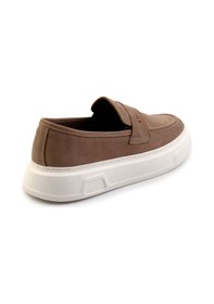 Resim Bambi Kum Leather Erkek Loafer Ayakkabı E01080107501 Kum 