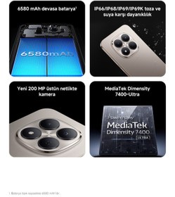 Resim Xiaomi Redmi Note 15 Pro TR Garanti | 256 GB 8 GB Siyah 