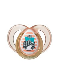 Resim Tommee Tippee Moda Emzik Kız 6-18 Ay + Emzik Askısı-9153 Çok Renkli 