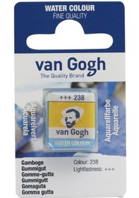 Resim Talens Van Gogh 1/2 Tablet Sulu Boya 238 Gamboge 