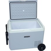 Resim 50 Litre Tekerlekli Oto Buzdolabı Tek Bölmeli 