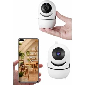 Resim 365Dükkan Mini Ip Kamera Hareketli Güvenlik Kamerası Kablosuz Wifi Kamera Mikrofonlu 