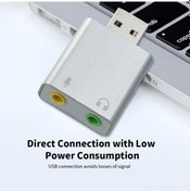 Resim Supermarket1 Usb Harici Ses Kartı - Sürdürülebilir Ses Dönüştürücü, Sürücüsüz, Siyah, Bilgisayar & Laptop İçin 