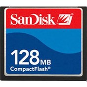 Resim 128 Mb Cf Compact Flash Hafıza Kartı - Sandisk 