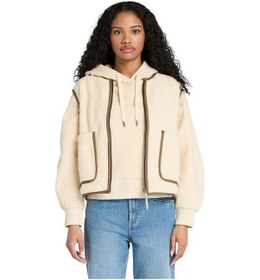 Resim Timberland Sherpa Fleece Vest Kadın Ceket Tb0a5n2xefl1 Angora 