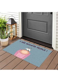 Resim I See Same People I M Dead Kapı Önü Paspas Lovebug-t 