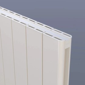 Resim Lojimax Alüminyum Dekoratif Radyatör Turquoise 600X1230MM 13 Dilim Dokulu Antrasit Gri | 1514 W Yüksek Isıl Güç | 5 Yıl Üretici Garantisi 